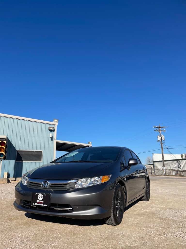Honda Civic LX Sedan 5-Speed AT 2012
