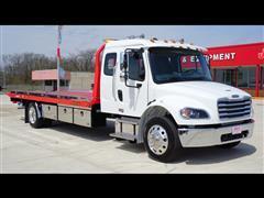2026 Freightliner M2 106 Plus Ext Cab Jerrdan 22' Steel Red Carrier Tow Truck