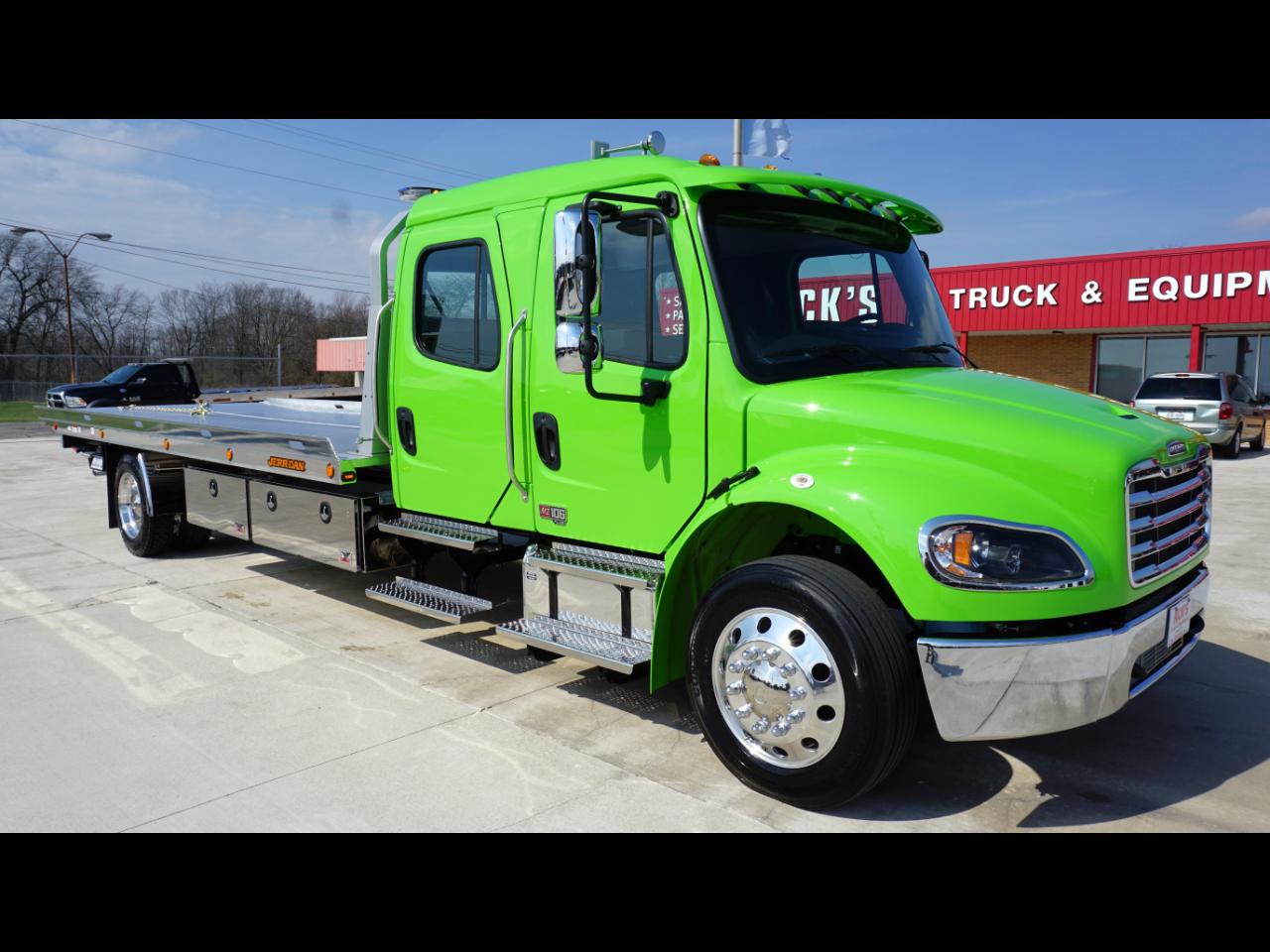 2026 Freightliner M2 106 Plus Crew Cab Jerrdan 22' Alum Shark Galvanized S/Frame