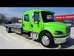 2026 Freightliner M2 106 Plus Crew Cab Jerrdan 22' Alum Shark Galvanized S/Frame