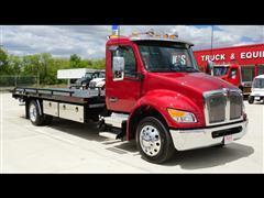 2026 Kenworth T280 Jerrdan 22' XLP Steel Rollback Wrecker Side Puller