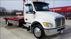 2026 Kenworth T280 Jerrdan 22' Steel Rollback Wrecker w/ Side Puller