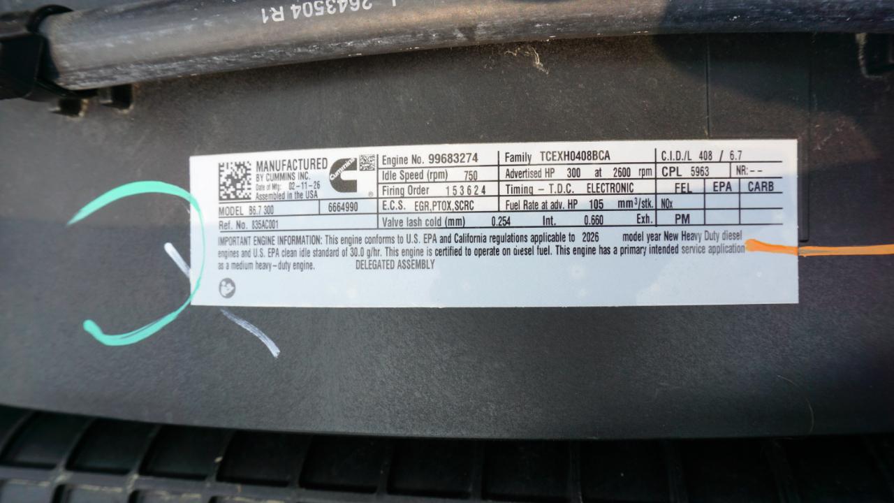 International MV607  2027