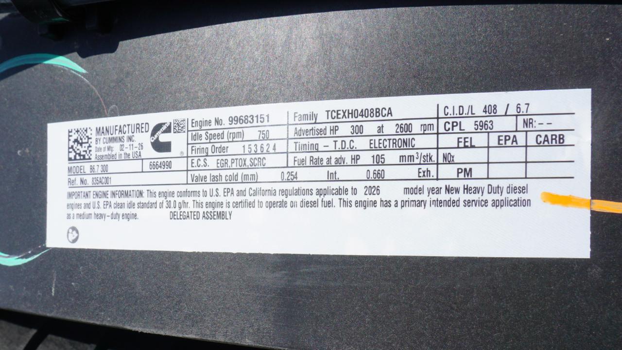 International MV607  2027