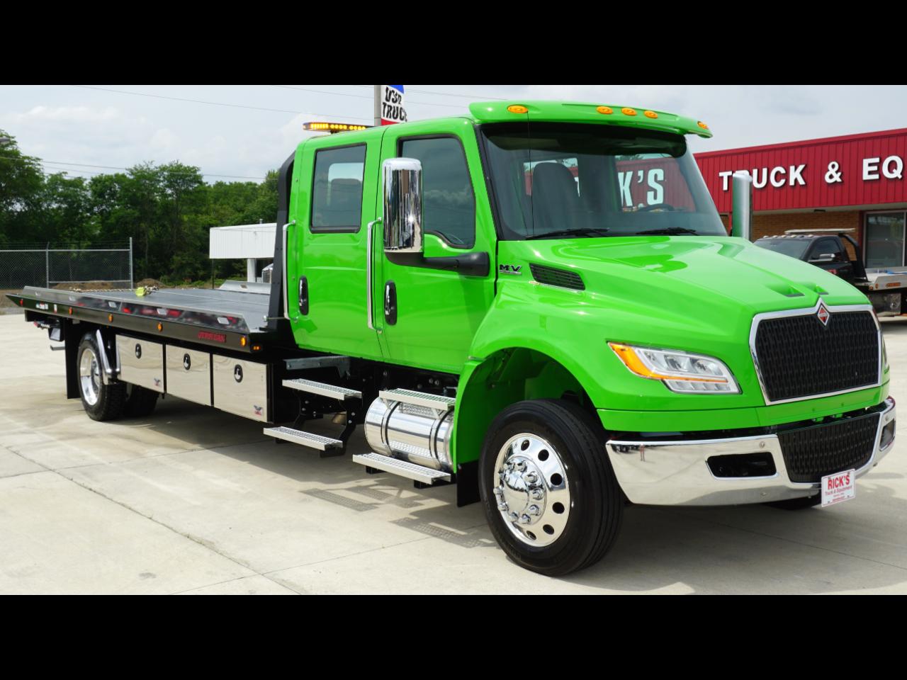 2027 International MV607 Crew Cab Jerrdan Rollback Wrecker