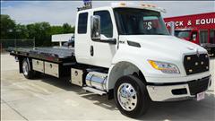 2027 International MV607 Ext Cab Jerrdan 22' Steel Rollback w/ Side Puller