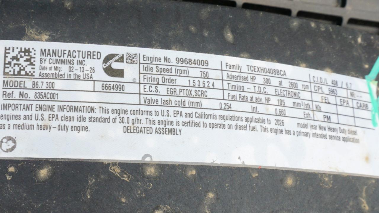 International MV607  2027