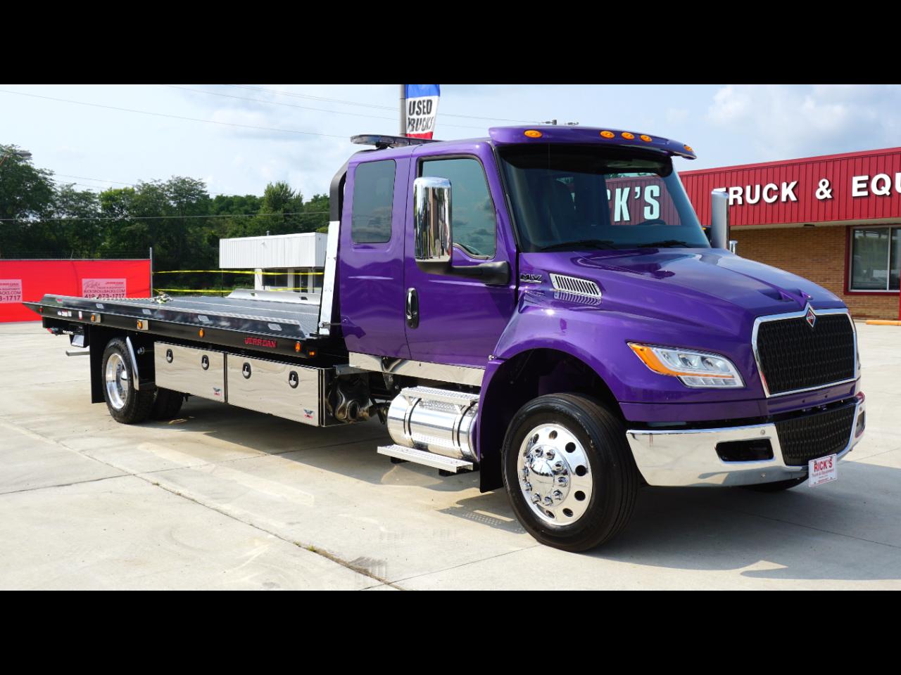 2027 International MV607 Ext Cab Jerrdan 22' XLP Steel Rollback Wrecker