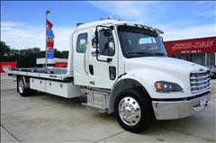2027 Freightliner M2 106 Plus Ext Cab Jerrdan 22' XLP Steel Dual Angle Shark Bed
