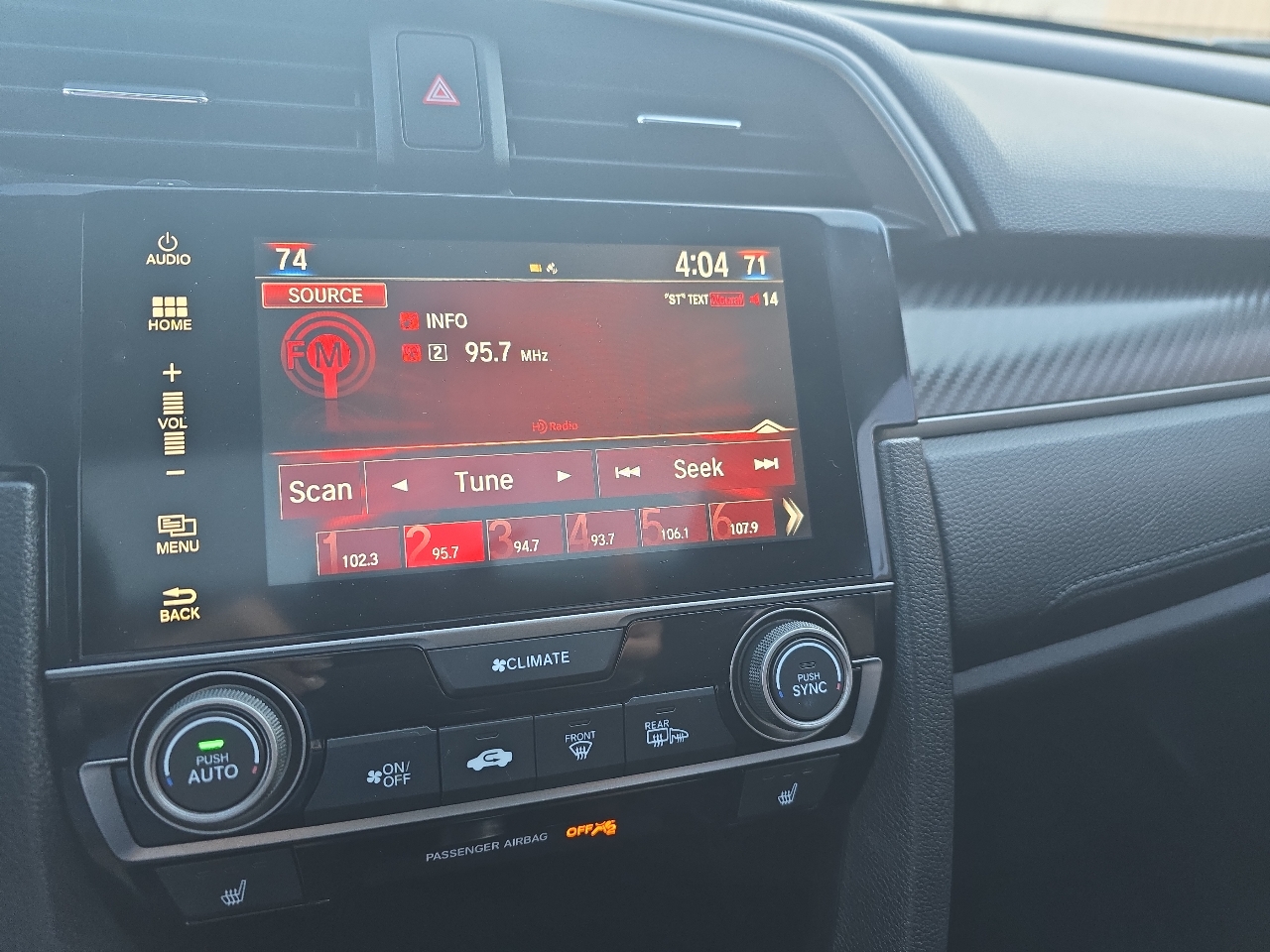 Honda Civic Si 4dr Sedan 6M 2017