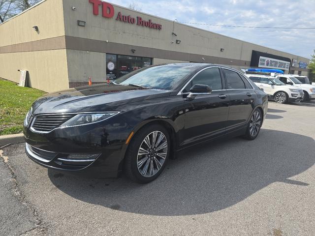 Black 2016 Lincoln MKZ Black Label FWD Sedan Front-Wheel Drive Automatic