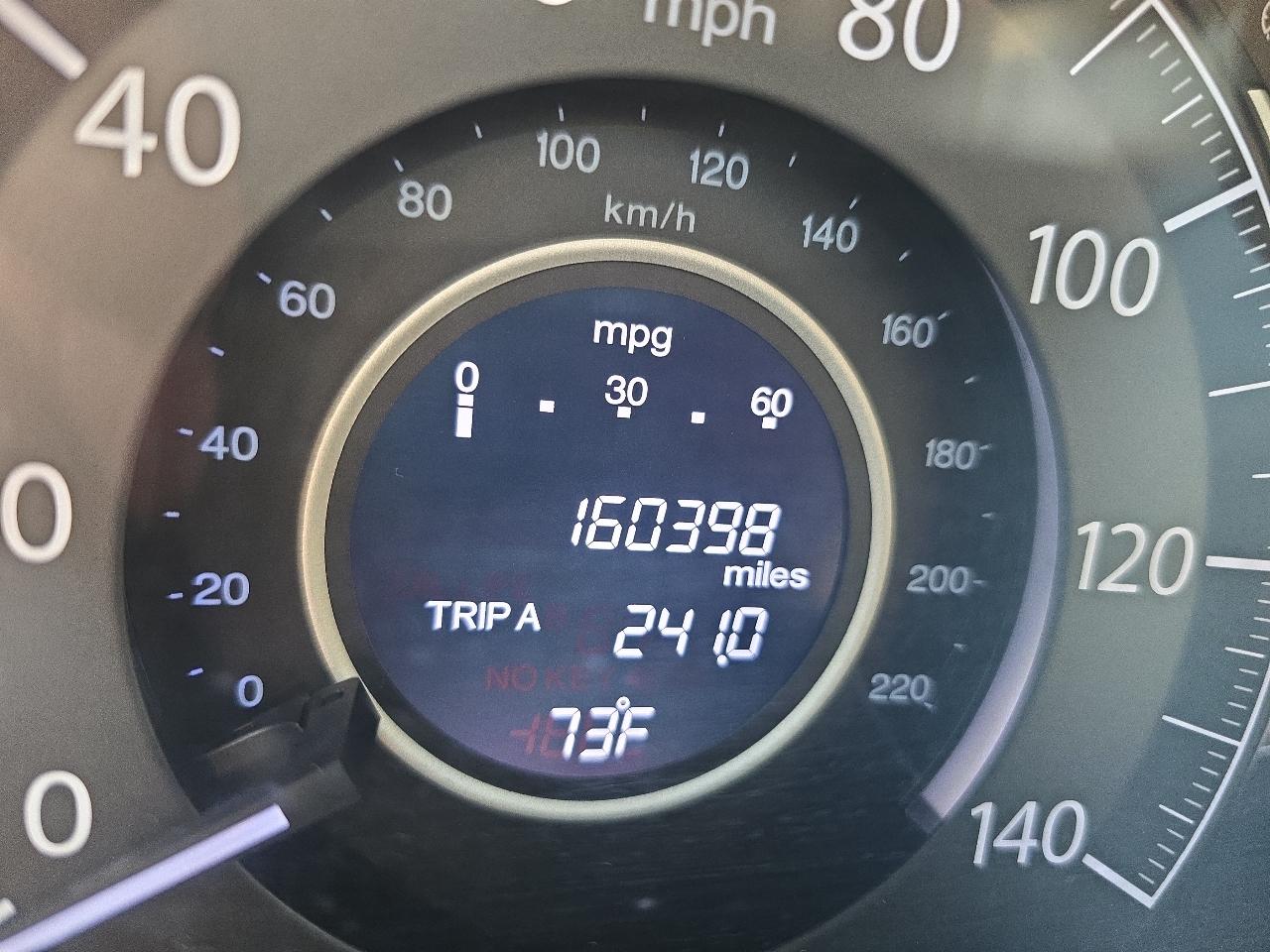 Honda CR-V EX-L 4WD 5-Speed AT 2012