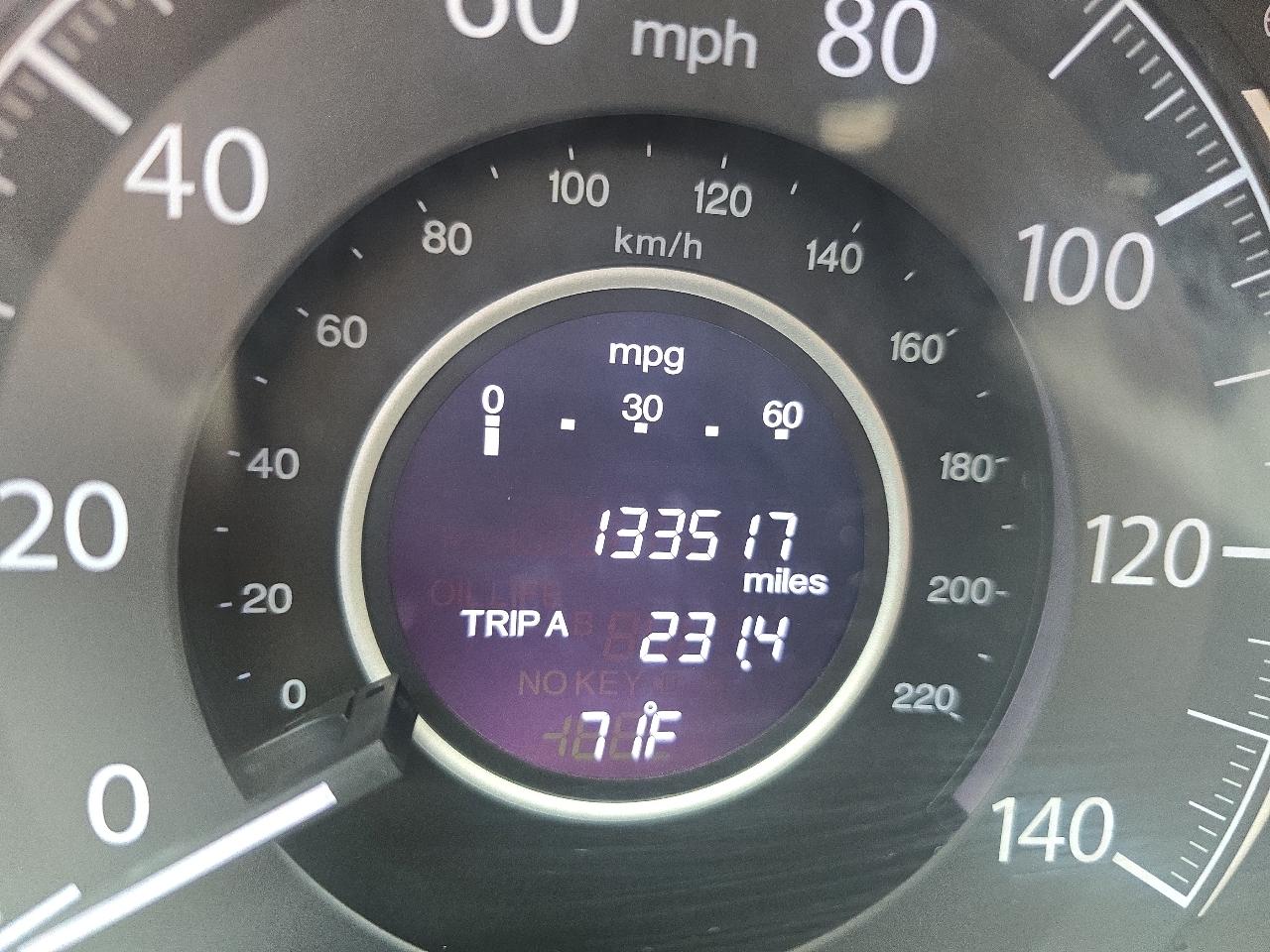 Honda CR-V LX 4WD 5-Speed AT 2013