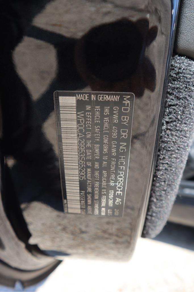 Porsche 911 Carrera Cabriolet 2003