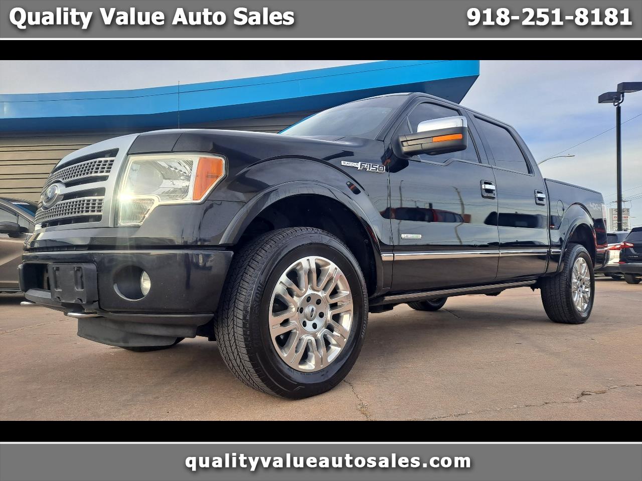 2012 Ford F-150 4WD SuperCrew 145" Platinum