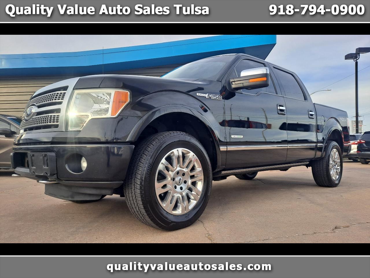 2012 Ford F-150 4WD SuperCrew 145" Platinum