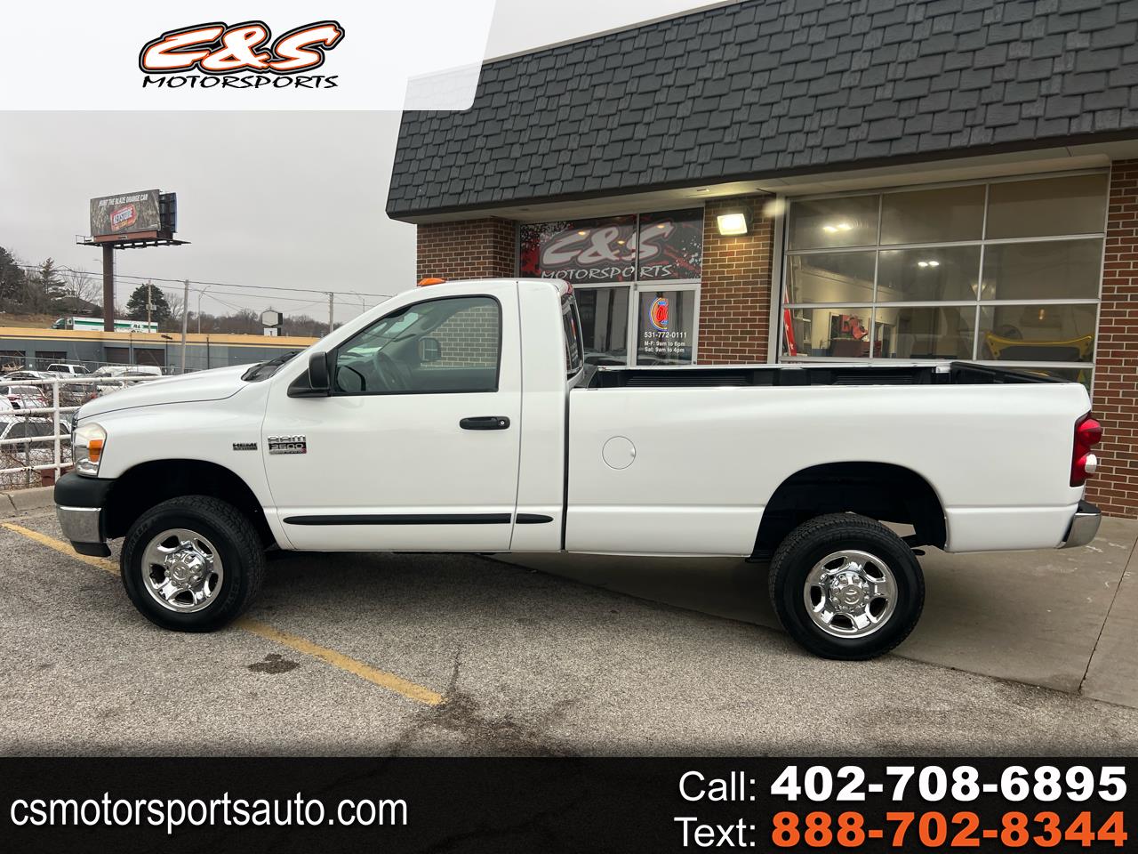 2009 Dodge Ram 2500 4WD Reg Cab 140.5" SXT