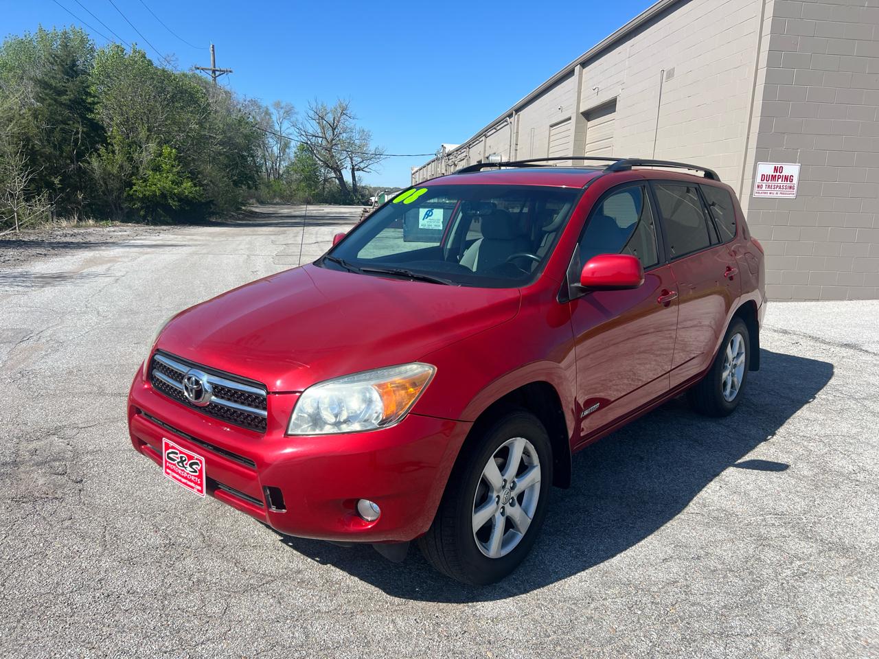 Toyota RAV4 4WD 4dr 4-cyl 4-Spd AT Ltd (Natl) 2008