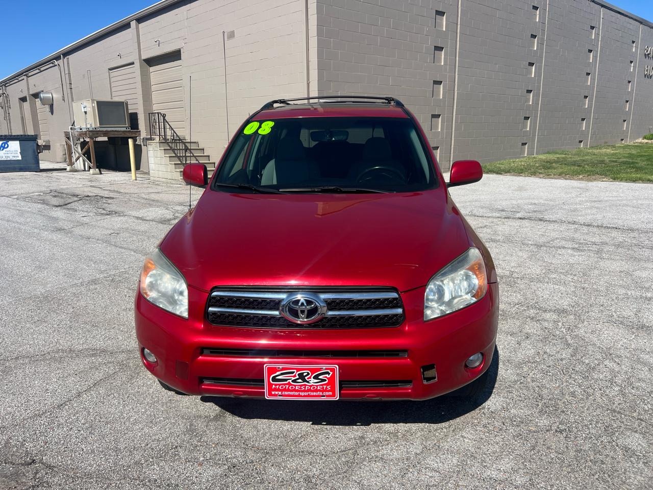 Toyota RAV4 4WD 4dr 4-cyl 4-Spd AT Ltd (Natl) 2008