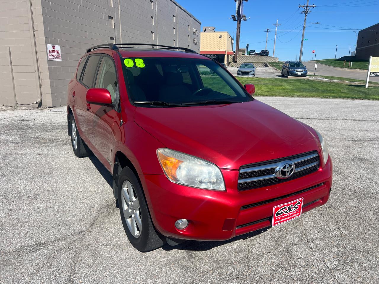 Toyota RAV4 4WD 4dr 4-cyl 4-Spd AT Ltd (Natl) 2008
