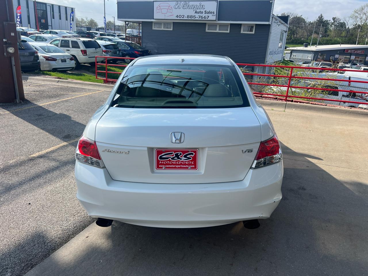 Honda Accord Sdn 4dr V6 Auto EX-L 2009