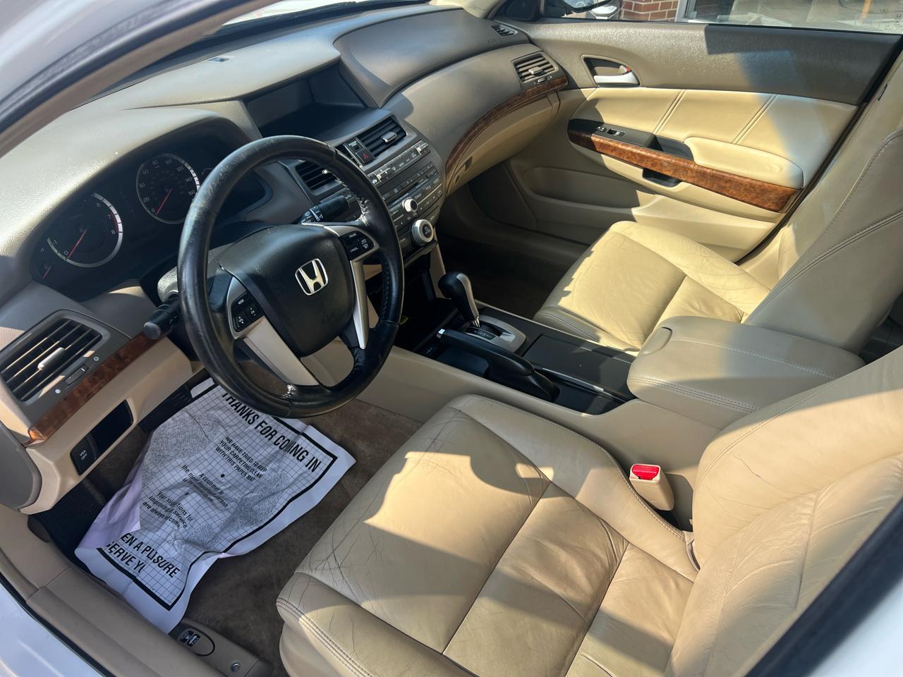 Honda Accord Sdn 4dr V6 Auto EX-L 2009