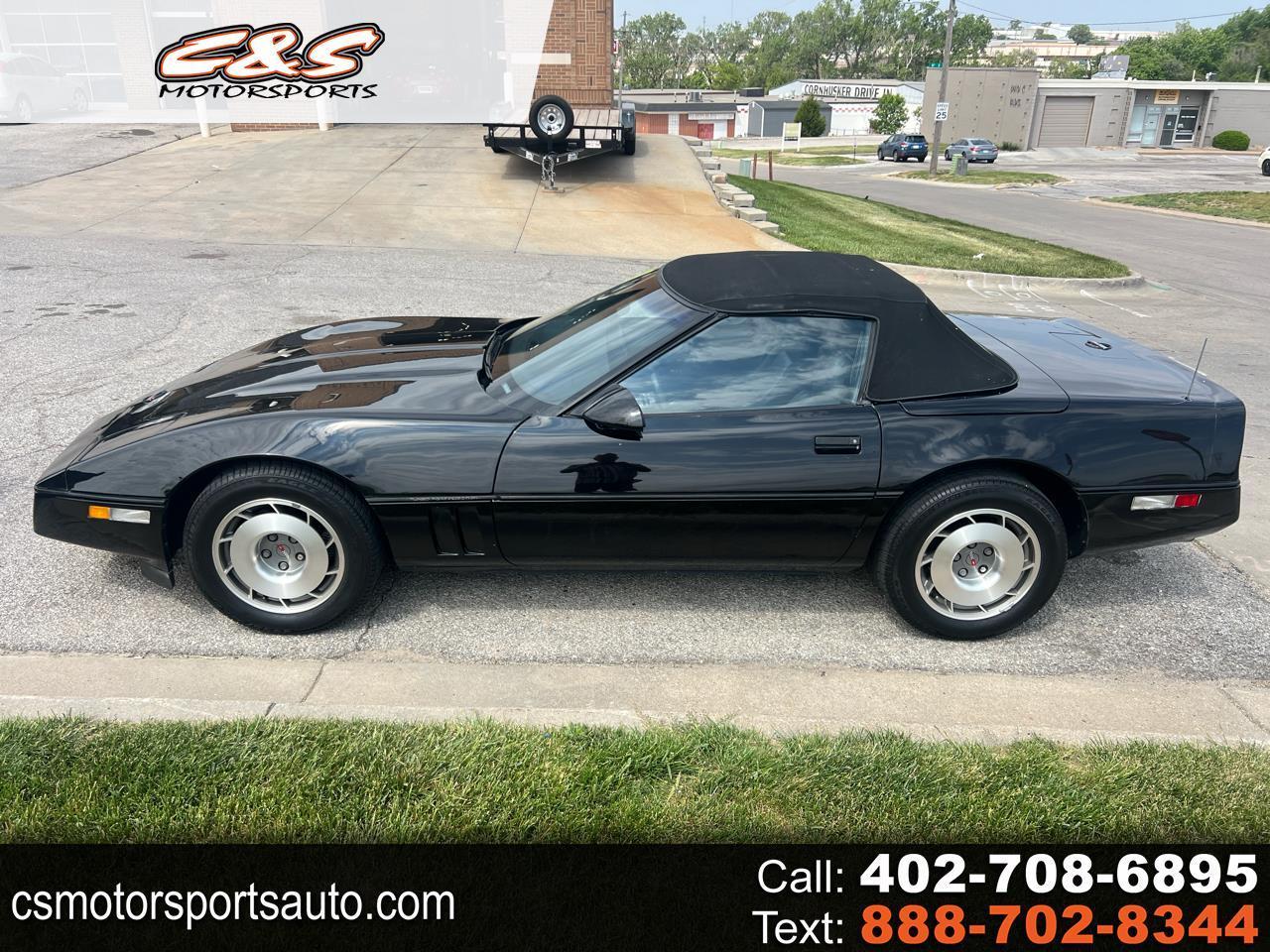 Chevrolet Corvette 2dr Convertible 1987