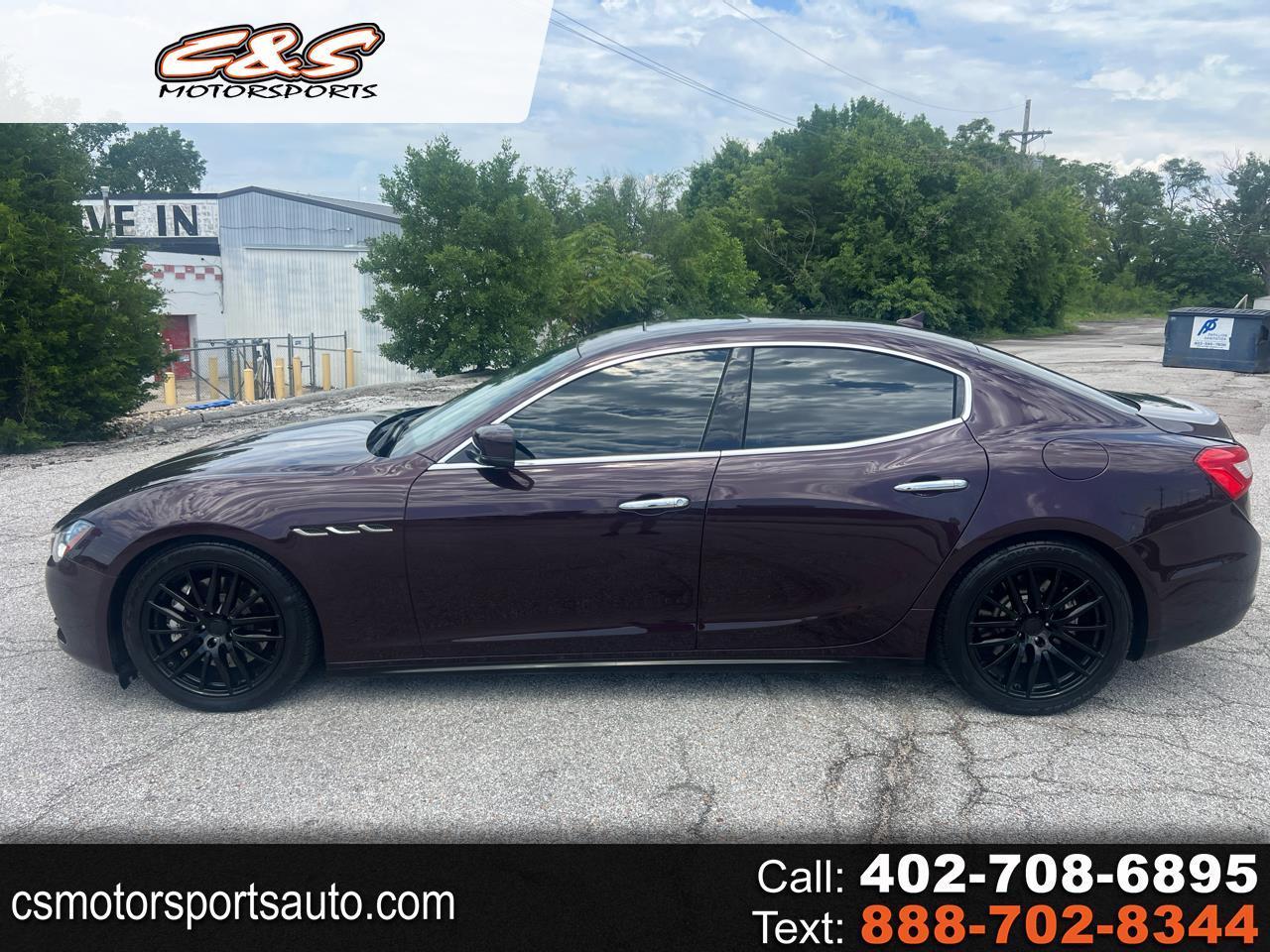 Maserati Ghibli 4dr Sdn S Q4 2014