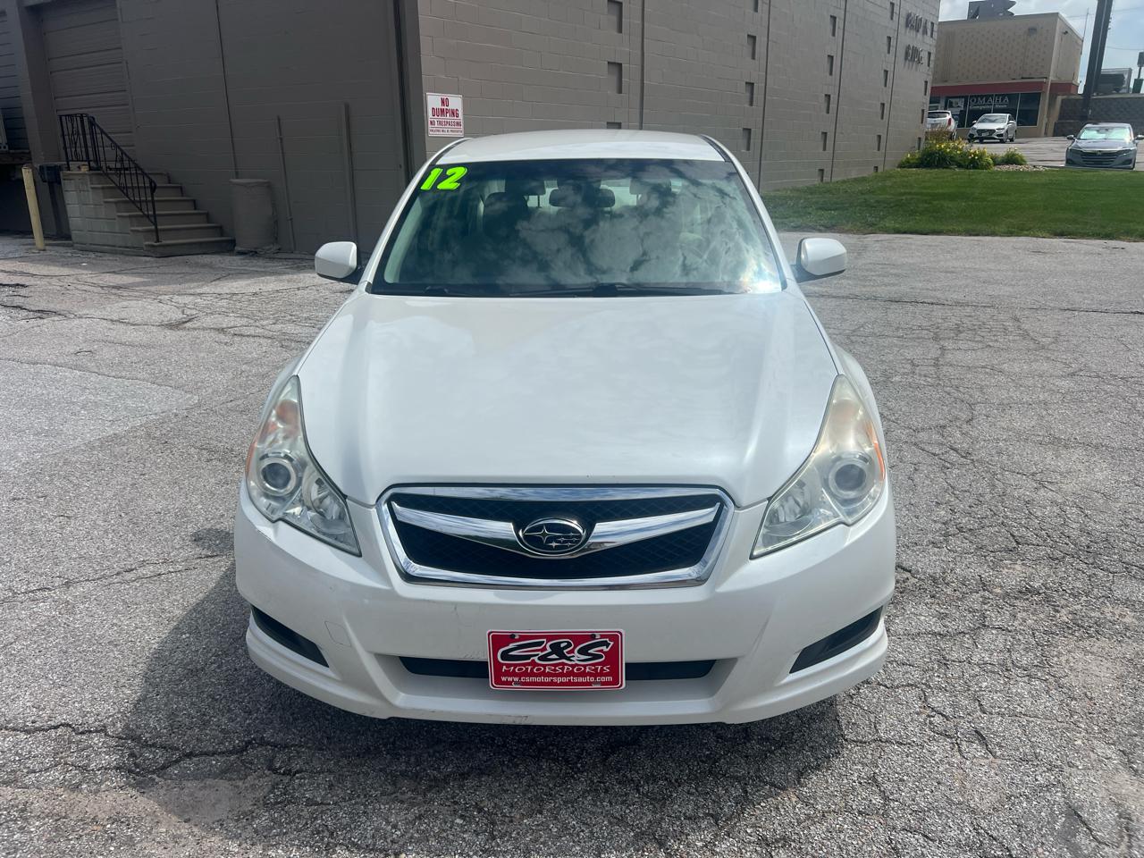 Subaru Legacy 4dr Sdn H4 Auto 2.5i Premium 2012