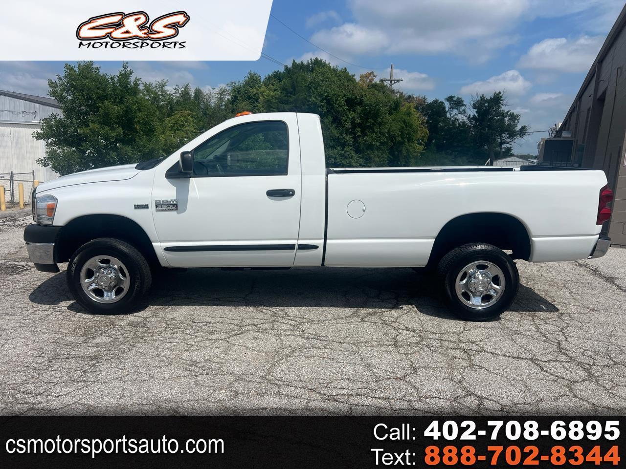 2009 Dodge Ram 2500 4WD Reg Cab 140.5" SXT