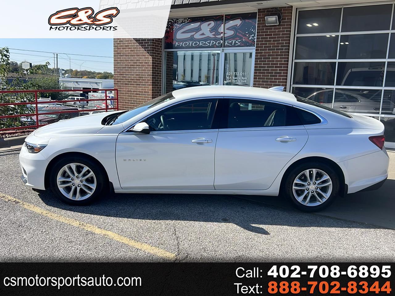 Chevrolet Malibu 4dr Sdn LT w/1LT 2017