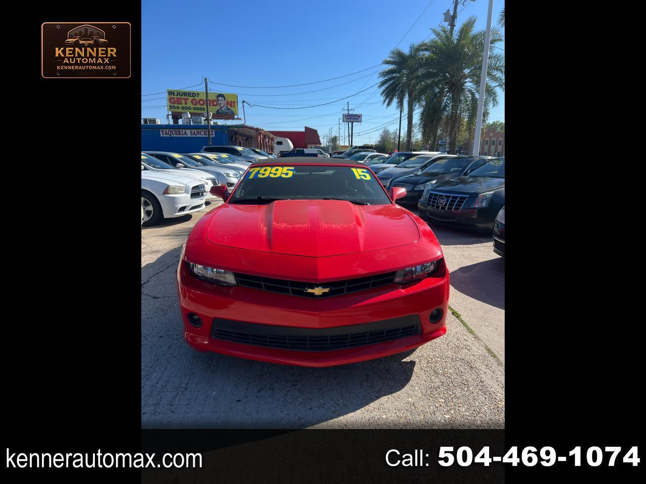 2015 Chevrolet Camaro 1LT Convertible RWD