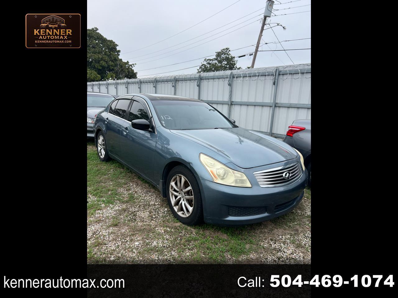 Infiniti G Sedan G37 2009