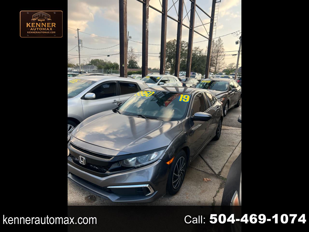 Honda Civic LX Honda Sensing Sedan CVT 2019