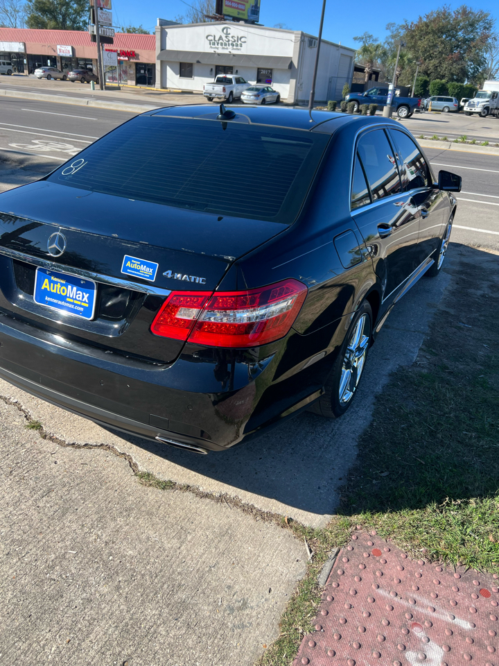 Mercedes-Benz E-Class E550 Sedan 4MATIC 2011