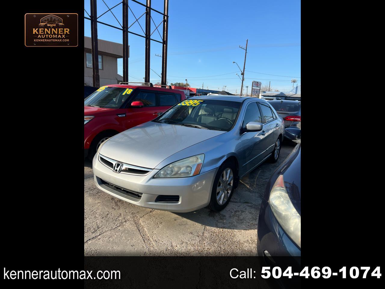 Honda Accord EX-L V-6 Sedan AT with Navigation 2007