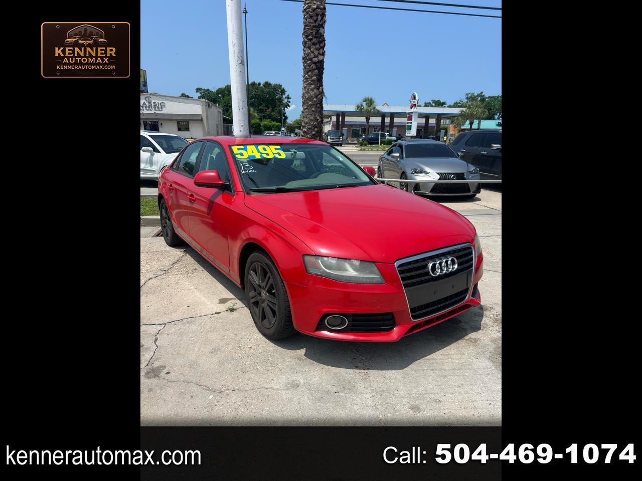 2010 Audi A4 2.0T Sedan quattro Tiptronic
