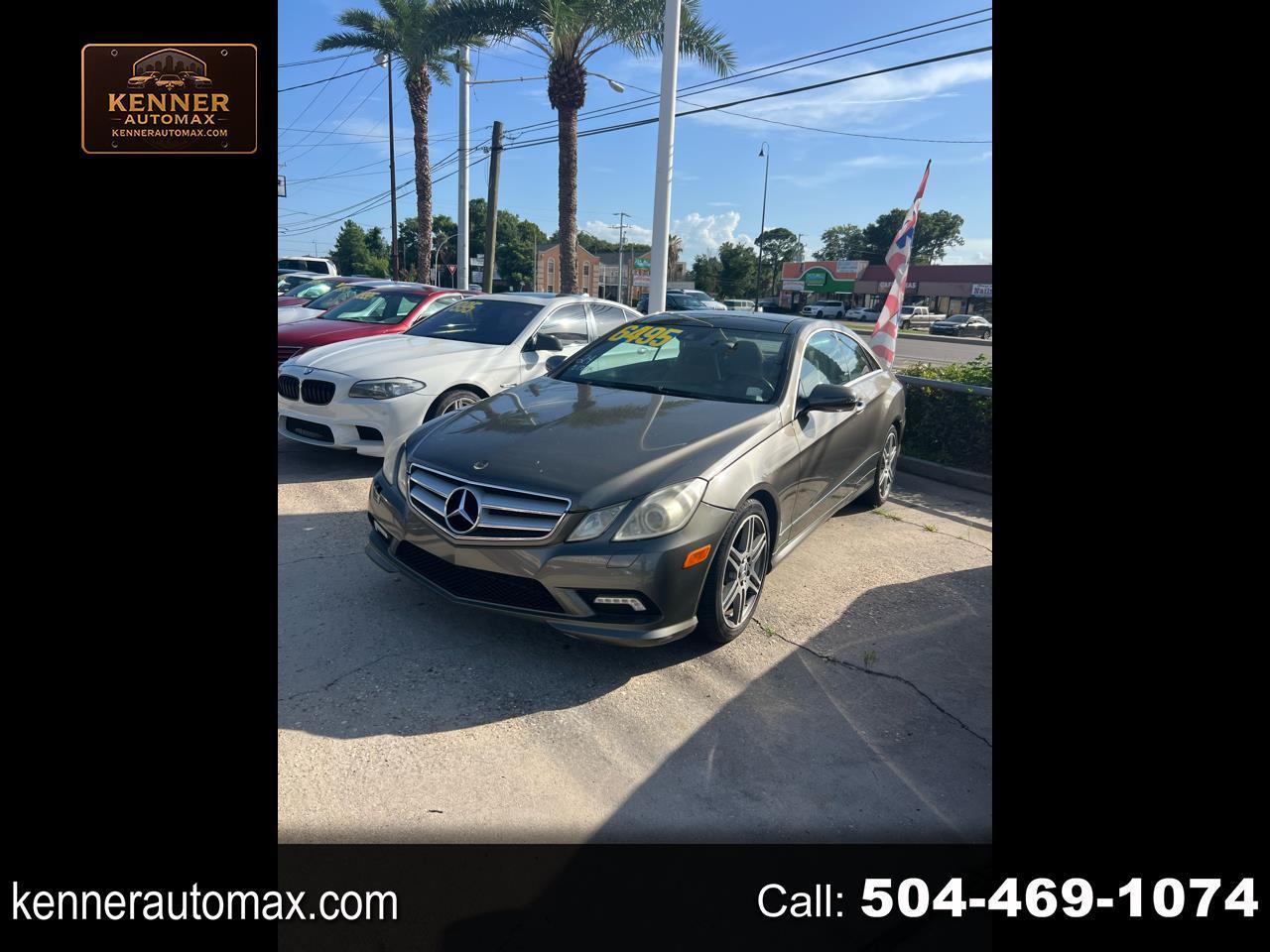 2010 Mercedes-Benz E-Class E550 Coupe