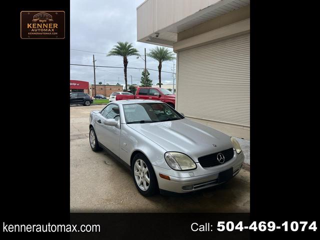 Silver 1998 Mercedes-Benz SLK 230 Supercharged Convertible Rear-Wheel Drive