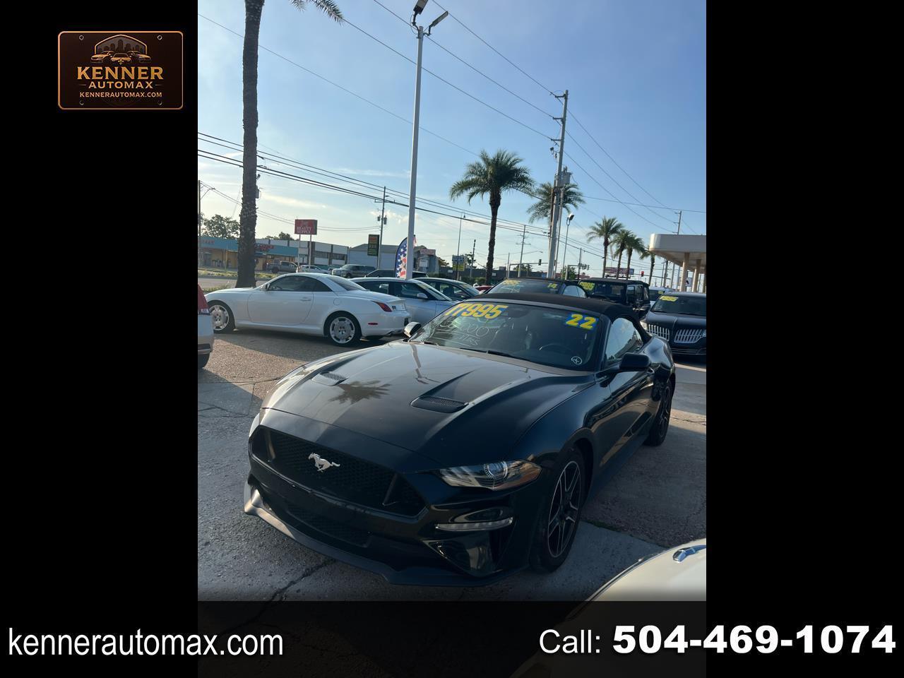 Ford Mustang EcoBoost Premium Convertible 2022