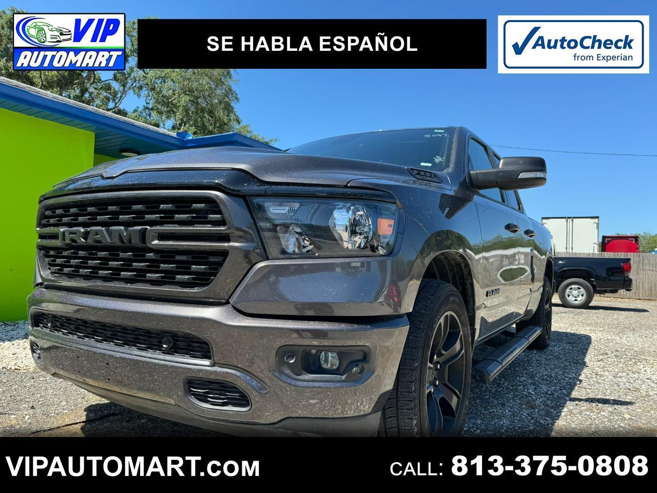 2022 RAM 1500 Big Horn Quad Cab 2WD