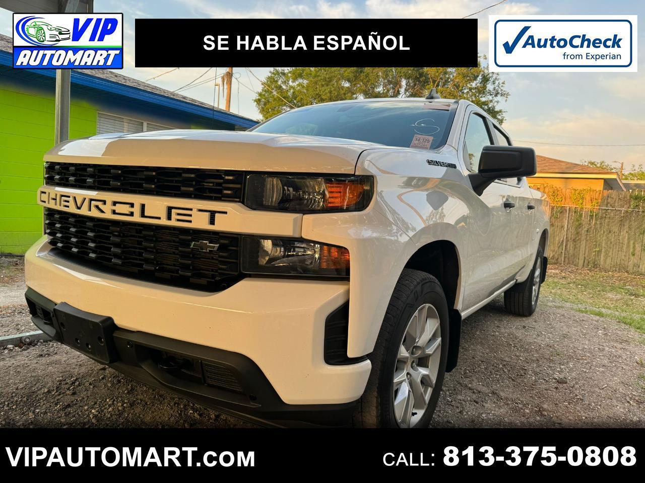 2021 Chevrolet Silverado 1500 Custom Crew Cab Short Box 4WD