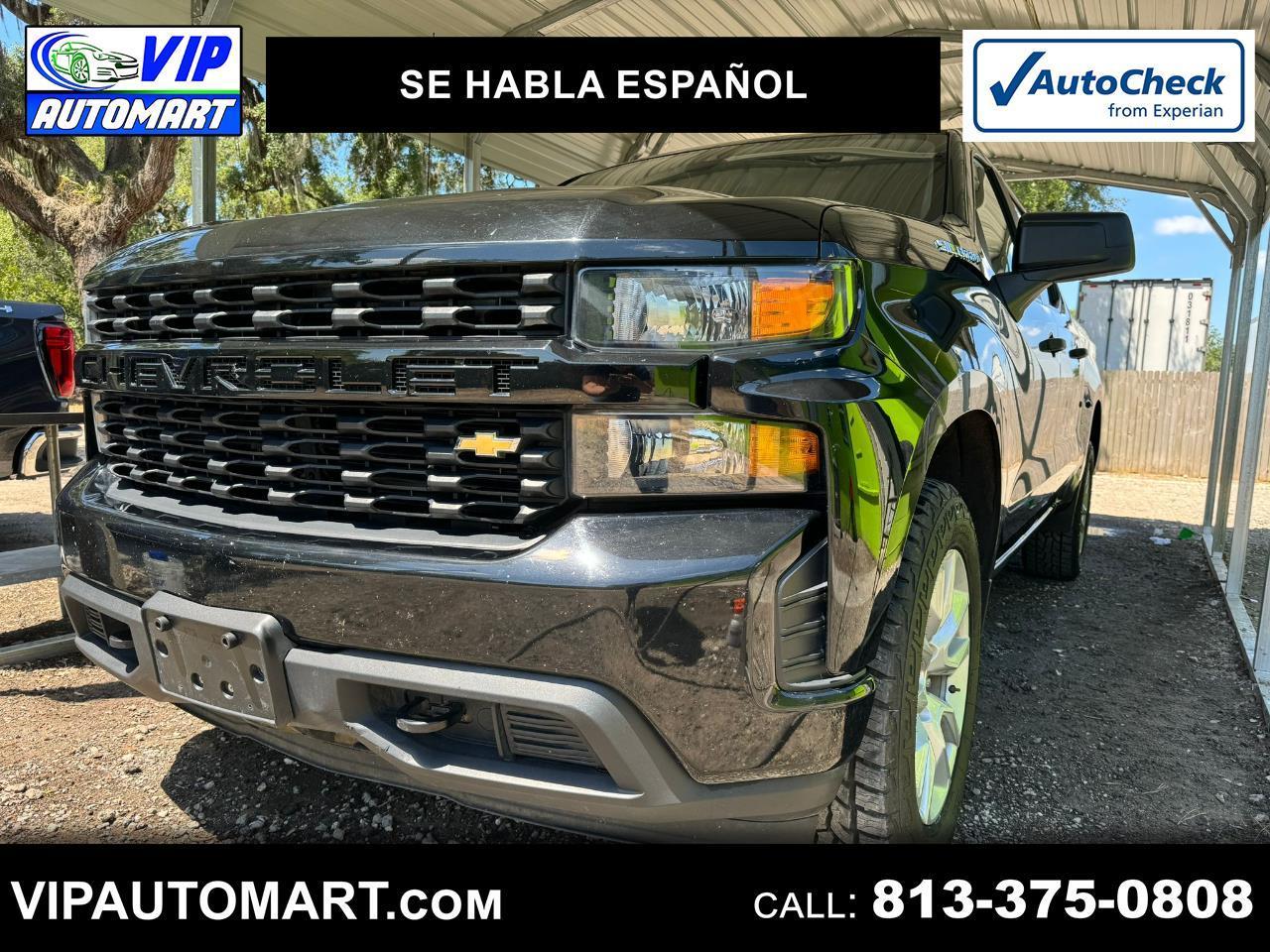 2021 Chevrolet Silverado 1500 Custom Crew Cab Short Box 4WD