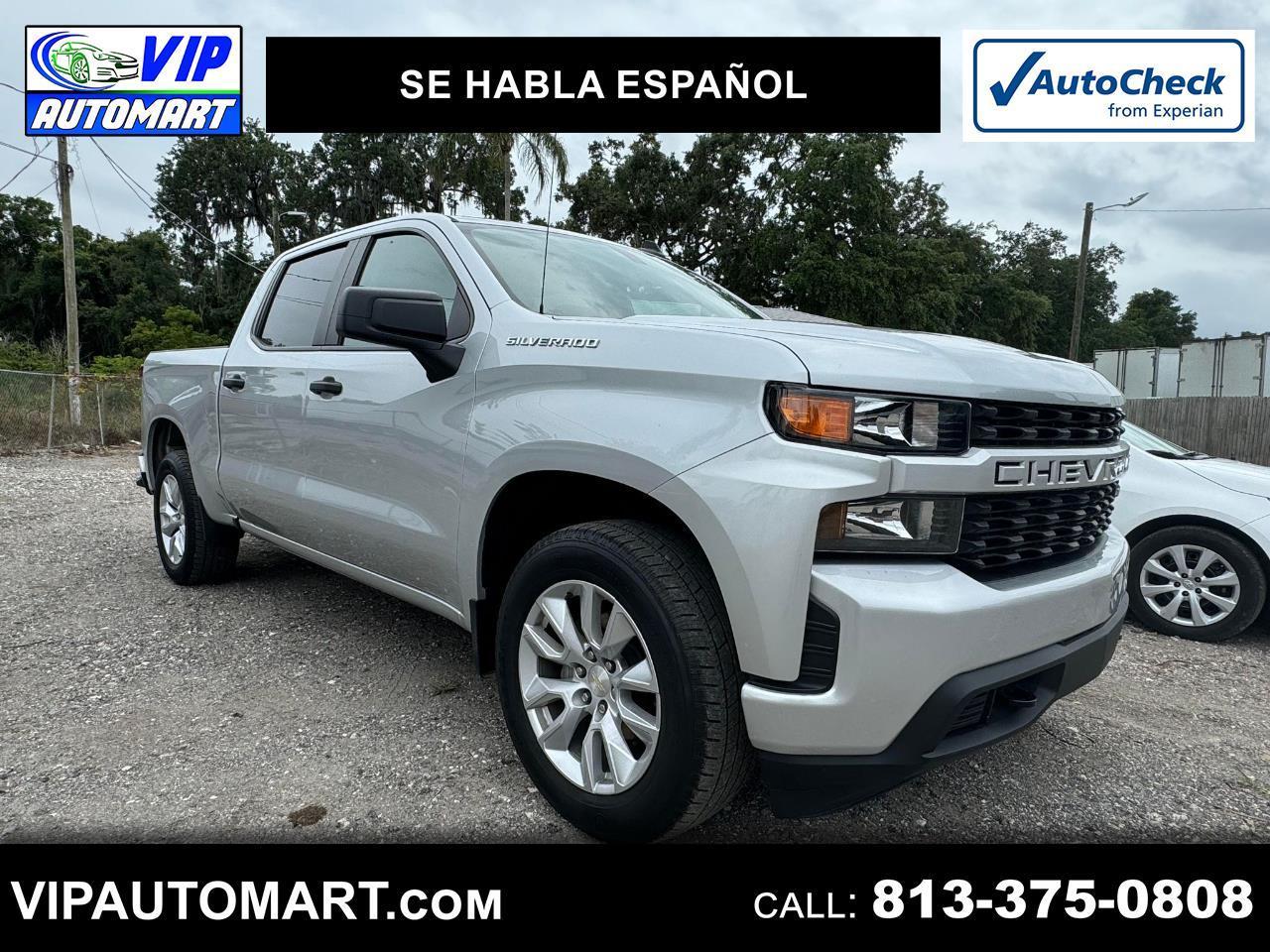 2022 Chevrolet Silverado 1500 Limited Custom Crew Cab Short Box 2WD