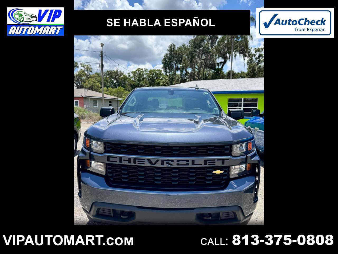 2021 Chevrolet Silverado 1500 Custom Crew Cab Short Box 4WD