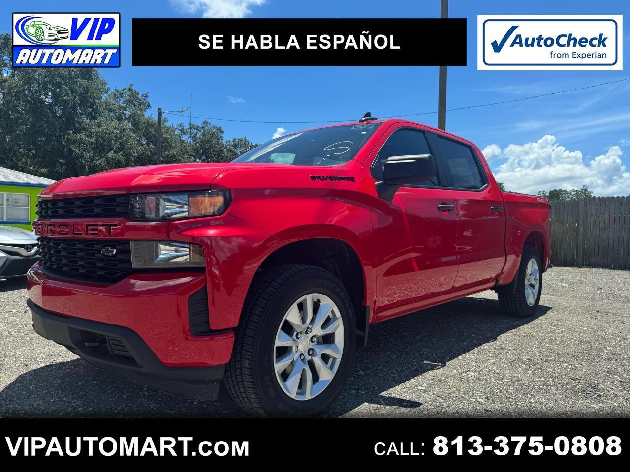 2021 Chevrolet Silverado 1500 Custom Crew Cab Short Box 4WD