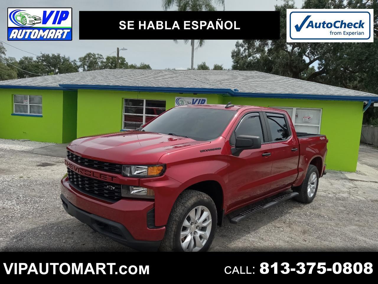 2021 Chevrolet Silverado 1500 Custom Crew Cab Short Box 4WD