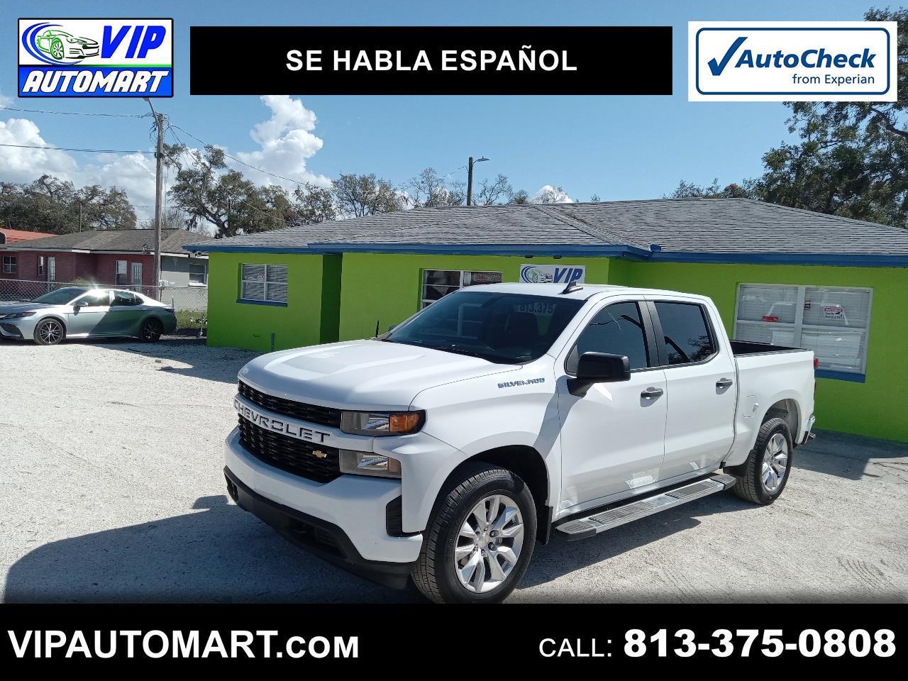 2021 Chevrolet Silverado 1500 Custom Crew Cab Short Box 2WD