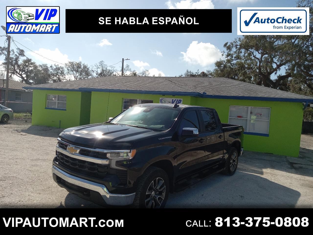2022 Chevrolet Silverado 1500 LT Crew Cab 4WD