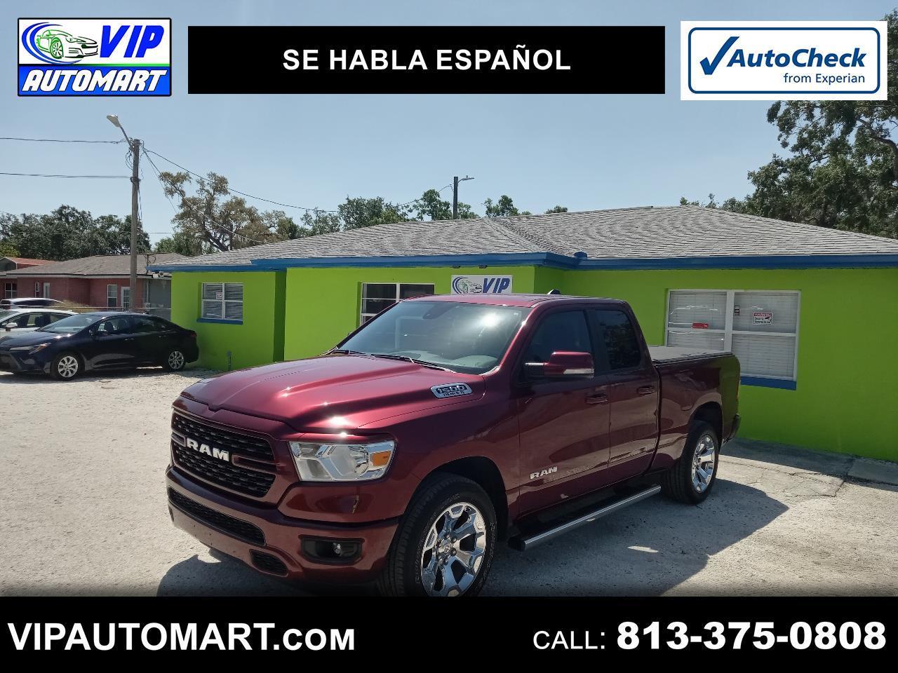 2022 RAM 1500 Big Horn Quad Cab 2WD